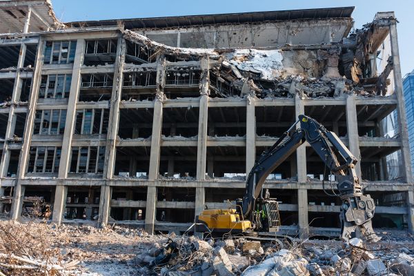 Commercial Building Demolition in Joplin