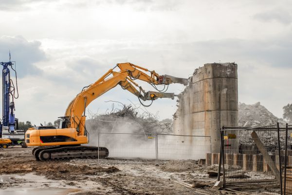 Silo Demolition in Joplin
