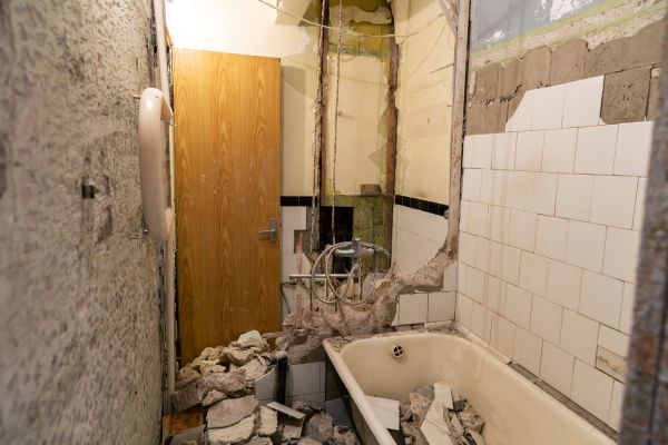 Shower Tile Demolition in Joplin