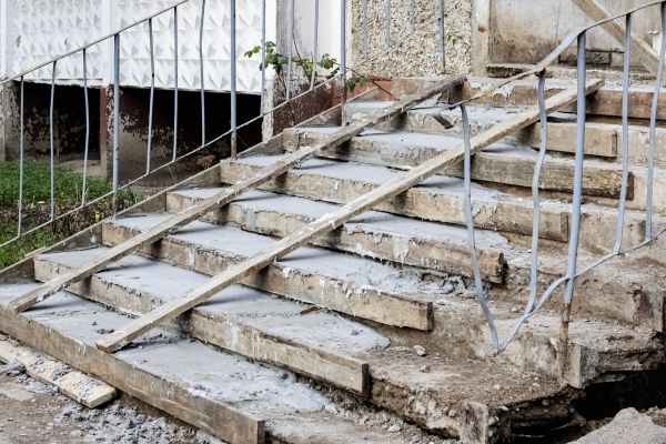 Staircase Demolition in Joplin